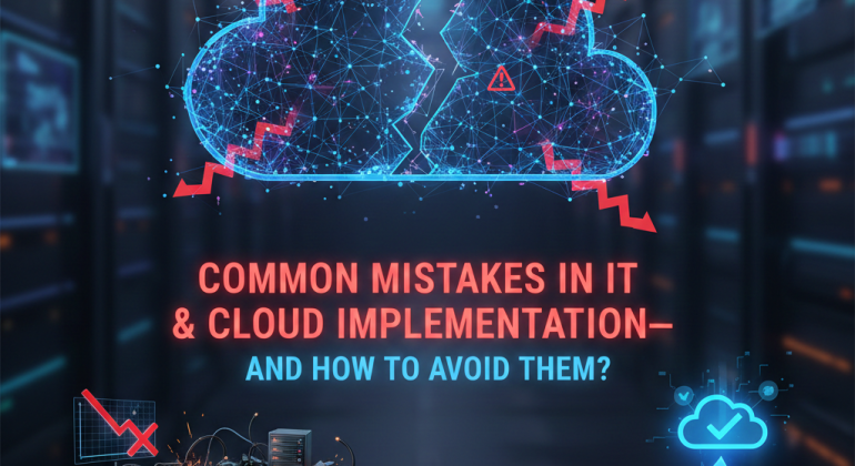 Mistakes in IT & Cloud Implementation